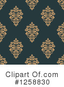 Damask Clipart #1258830 by Vector Tradition SM