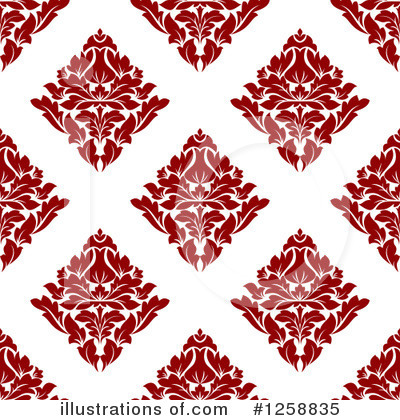 Royalty-Free (RF) Damask Clipart Illustration by Vector Tradition SM - Stock Sample #1258835