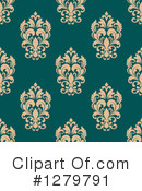 Damask Clipart #1279791 by Vector Tradition SM