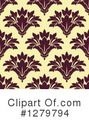Damask Clipart #1279794 by Vector Tradition SM