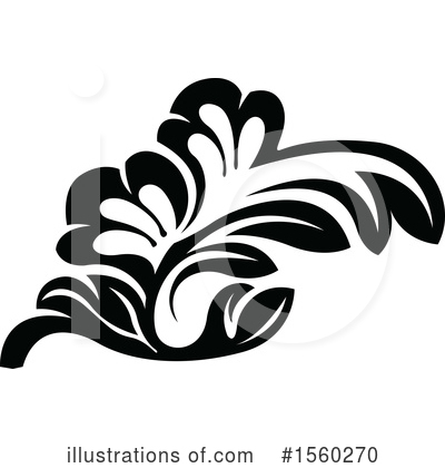 Royalty-Free (RF) Damask Clipart Illustration by dero - Stock Sample #1560270