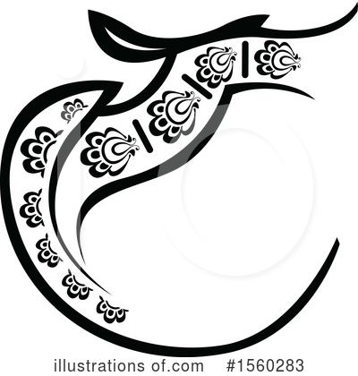Royalty-Free (RF) Damask Clipart Illustration by dero - Stock Sample #1560283