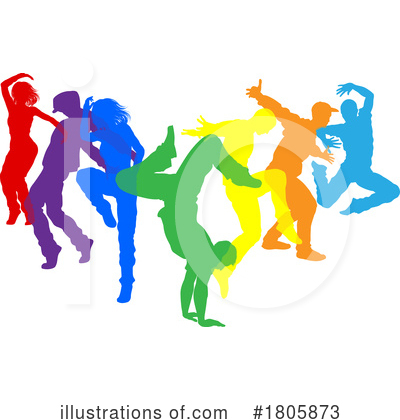 Royalty-Free (RF) Dance Clipart Illustration by AtStockIllustration - Stock Sample #1805873