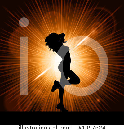 Royalty-Free (RF) Dancer Clipart Illustration by KJ Pargeter - Stock Sample #1097524