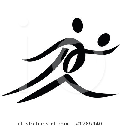 Royalty-Free (RF) Dancer Clipart Illustration by Vector Tradition SM - Stock Sample #1285940