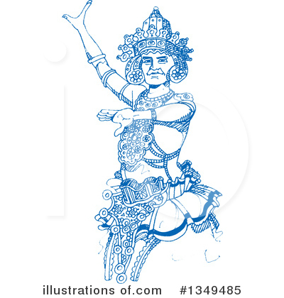 Royalty-Free (RF) Dancer Clipart Illustration by Lal Perera - Stock Sample #1349485