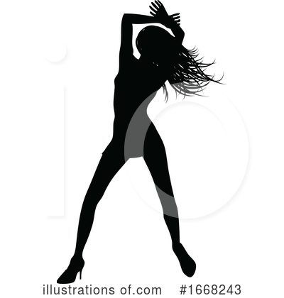 Royalty-Free (RF) Dancer Clipart Illustration by AtStockIllustration - Stock Sample #1668243