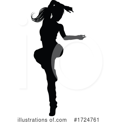 Royalty-Free (RF) Dancer Clipart Illustration by AtStockIllustration - Stock Sample #1724761