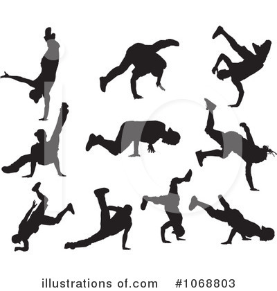 Breakdancing Clipart #1068803 by Paulo Resende