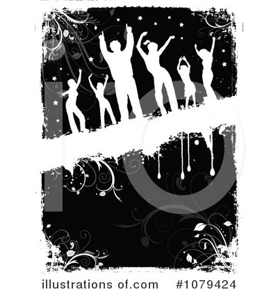 Royalty-Free (RF) Dancers Clipart Illustration by KJ Pargeter - Stock Sample #1079424