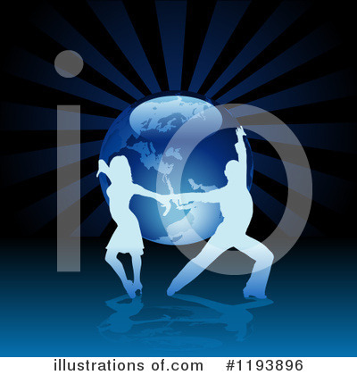 Royalty-Free (RF) Dancers Clipart Illustration by dero - Stock Sample #1193896