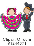 Dancers Clipart #1244671 by David Rey
