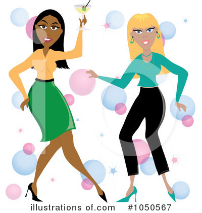 Royalty-Free (RF) Dancing Clipart Illustration by Pams Clipart - Stock Sample #1050567