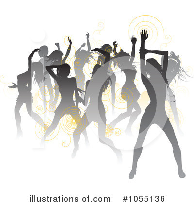 Royalty-Free (RF) Dancing Clipart Illustration by AtStockIllustration - Stock Sample #1055136