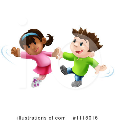 Royalty-Free (RF) Dancing Clipart Illustration by AtStockIllustration - Stock Sample #1115016