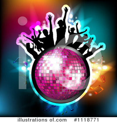 Royalty-Free (RF) Dancing Clipart Illustration by merlinul - Stock Sample #1118771