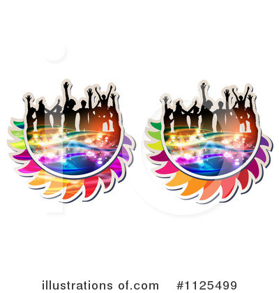 Royalty-Free (RF) Dancing Clipart Illustration by merlinul - Stock Sample #1125499