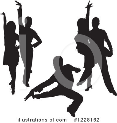 Royalty-Free (RF) Dancing Clipart Illustration by dero - Stock Sample #1228162