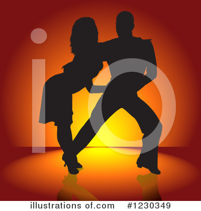 Royalty-Free (RF) Dancing Clipart Illustration by dero - Stock Sample #1230349