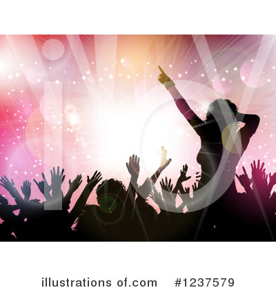 Royalty-Free (RF) Dancing Clipart Illustration by KJ Pargeter - Stock Sample #1237579
