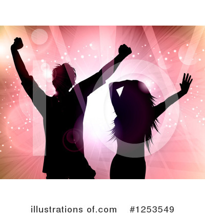 Royalty-Free (RF) Dancing Clipart Illustration by KJ Pargeter - Stock Sample #1253549