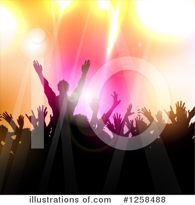 Royalty-Free (RF) Dancing Clipart Illustration by KJ Pargeter - Stock Sample #1258488