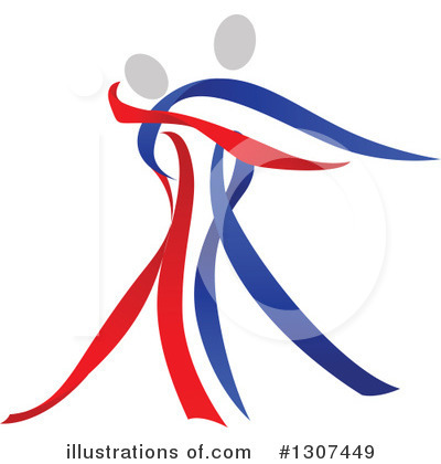 Royalty-Free (RF) Dancing Clipart Illustration by Vector Tradition SM - Stock Sample #1307449