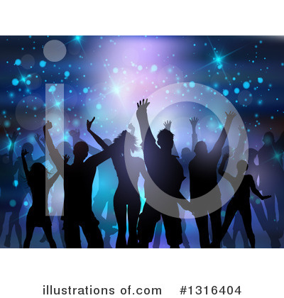 Disco Clipart #1316404 by KJ Pargeter