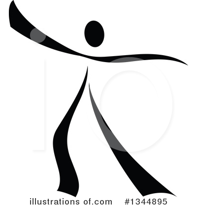 Royalty-Free (RF) Dancing Clipart Illustration by Vector Tradition SM - Stock Sample #1344895