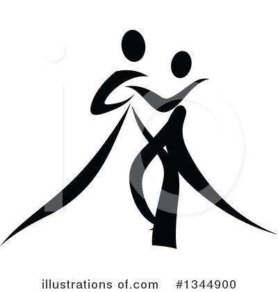 Royalty-Free (RF) Dancing Clipart Illustration by Vector Tradition SM - Stock Sample #1344900