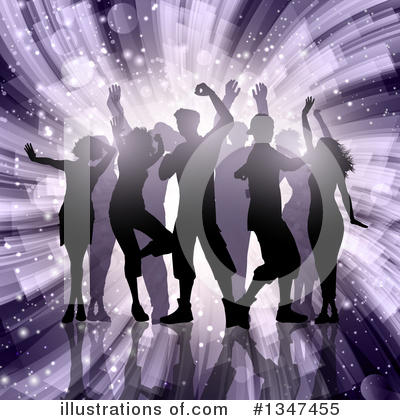 Disco Clipart #1347455 by KJ Pargeter