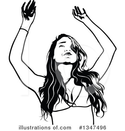 Royalty-Free (RF) Dancing Clipart Illustration by dero - Stock Sample #1347496