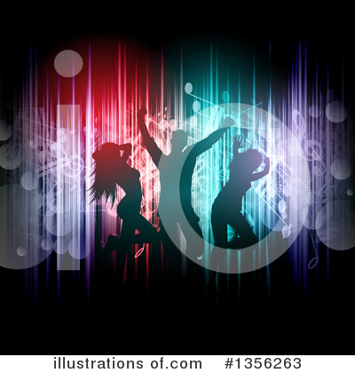 Royalty-Free (RF) Dancing Clipart Illustration by KJ Pargeter - Stock Sample #1356263