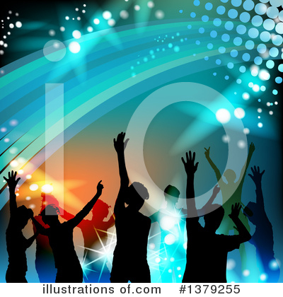 Royalty-Free (RF) Dancing Clipart Illustration by merlinul - Stock Sample #1379255