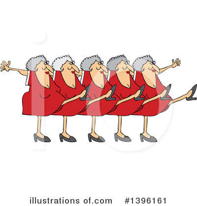 Royalty-Free (RF) Dancing Clipart Illustration by djart - Stock Sample #1396161