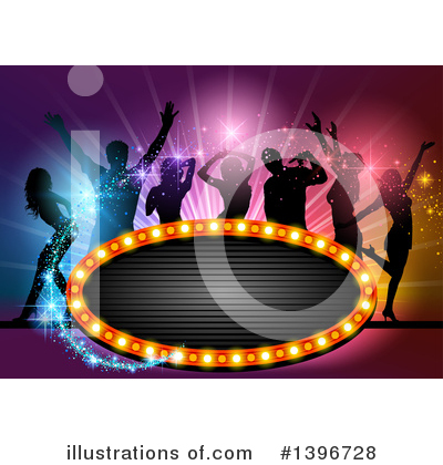 Royalty-Free (RF) Dancing Clipart Illustration by dero - Stock Sample #1396728