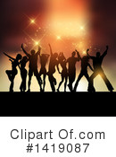 Dancing Clipart #1419087 by KJ Pargeter