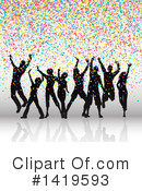 Dancing Clipart #1419593 by KJ Pargeter