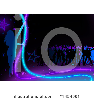Royalty-Free (RF) Dancing Clipart Illustration by dero - Stock Sample #1454061