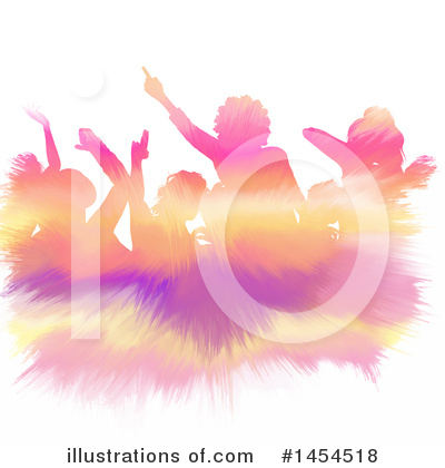 Royalty-Free (RF) Dancing Clipart Illustration by KJ Pargeter - Stock Sample #1454518