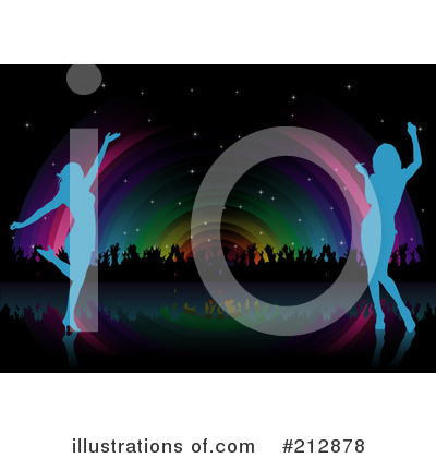 Royalty-Free (RF) Dancing Clipart Illustration by dero - Stock Sample #212878