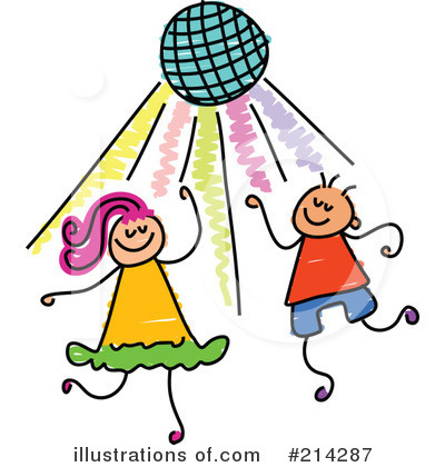 Royalty-Free (RF) Dancing Clipart Illustration by Prawny - Stock Sample #214287