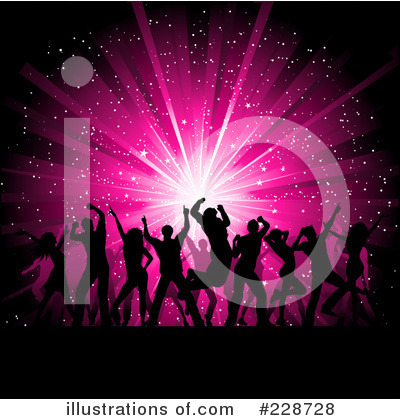 Royalty-Free (RF) Dancing Clipart Illustration by KJ Pargeter - Stock Sample #228728