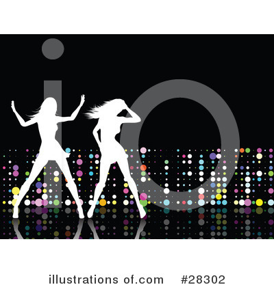 Royalty-Free (RF) Dancing Clipart Illustration by KJ Pargeter - Stock Sample #28302