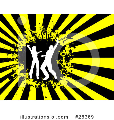 Royalty-Free (RF) Dancing Clipart Illustration by KJ Pargeter - Stock Sample #28369