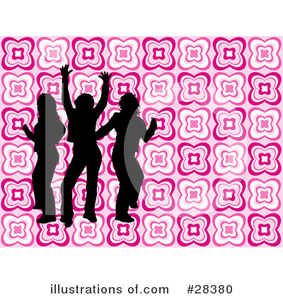 Royalty-Free (RF) Dancing Clipart Illustration by KJ Pargeter - Stock Sample #28380