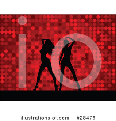 Royalty-Free (RF) Dancing Clipart Illustration by KJ Pargeter - Stock Sample #28476