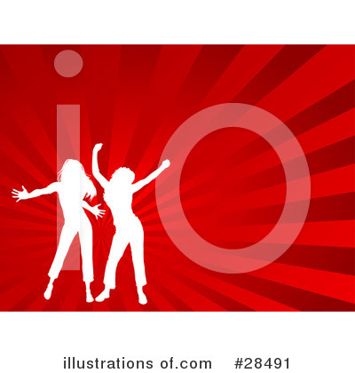 Royalty-Free (RF) Dancing Clipart Illustration by KJ Pargeter - Stock Sample #28491