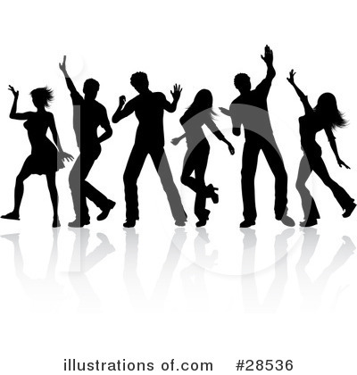 Royalty-Free (RF) Dancing Clipart Illustration by KJ Pargeter - Stock Sample #28536