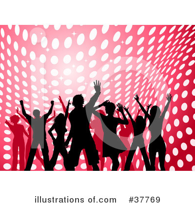 Royalty-Free (RF) Dancing Clipart Illustration by KJ Pargeter - Stock Sample #37769